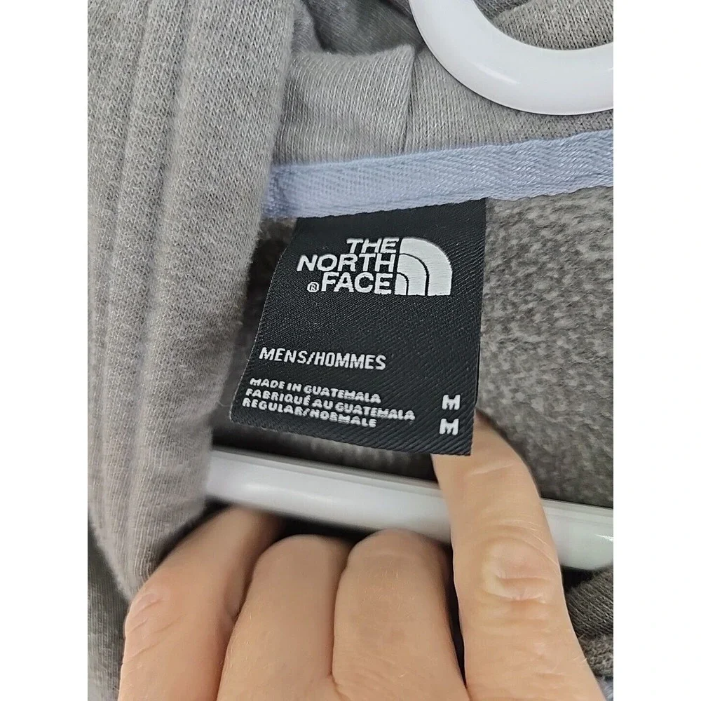 The North Face Pullover Hoodie Mens Med Gray Long Sleeve American Outdoors Sport